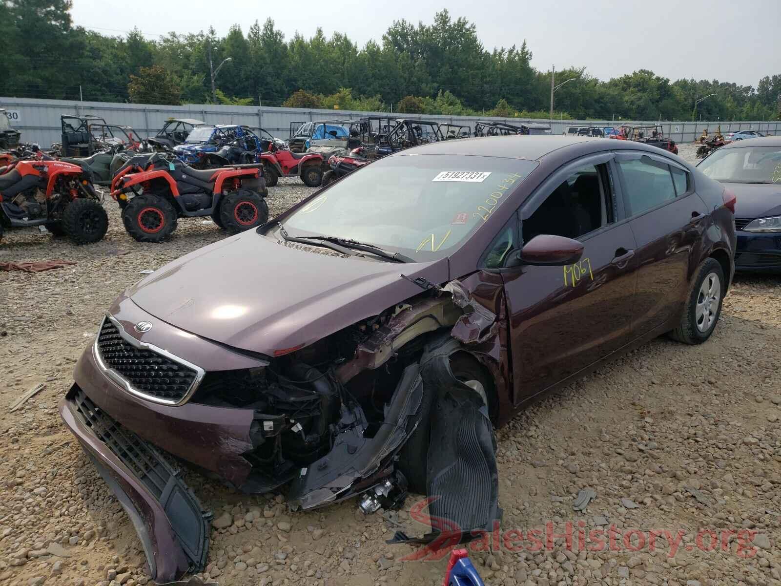 3KPFK4A72HE152663 2017 KIA FORTE