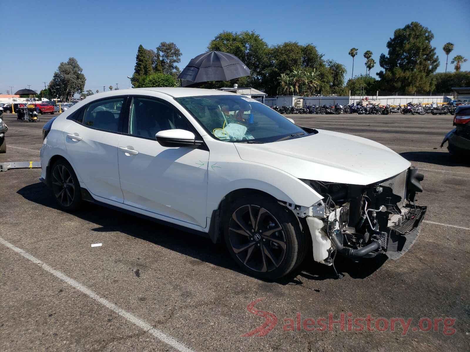 SHHFK7H44JU425307 2018 HONDA CIVIC