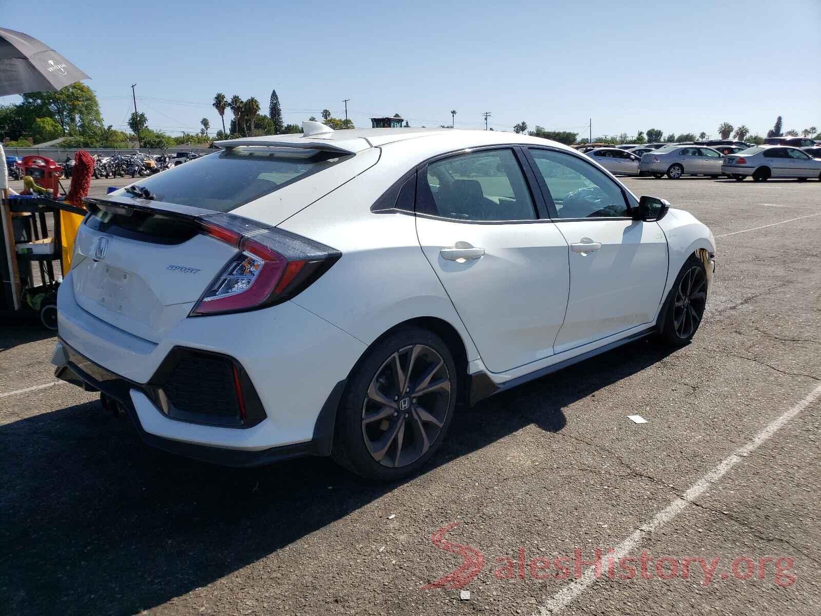 SHHFK7H44JU425307 2018 HONDA CIVIC