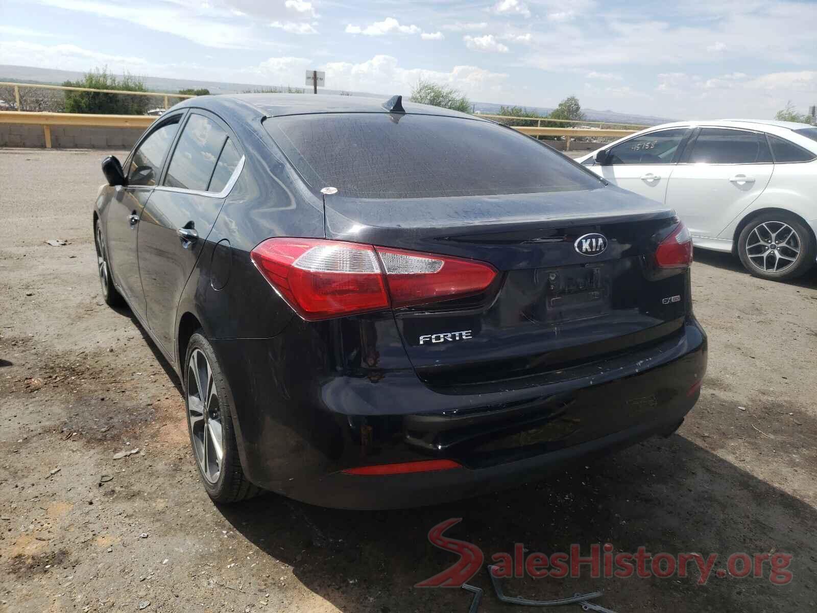 KNAFX4A8XG5450640 2016 KIA FORTE