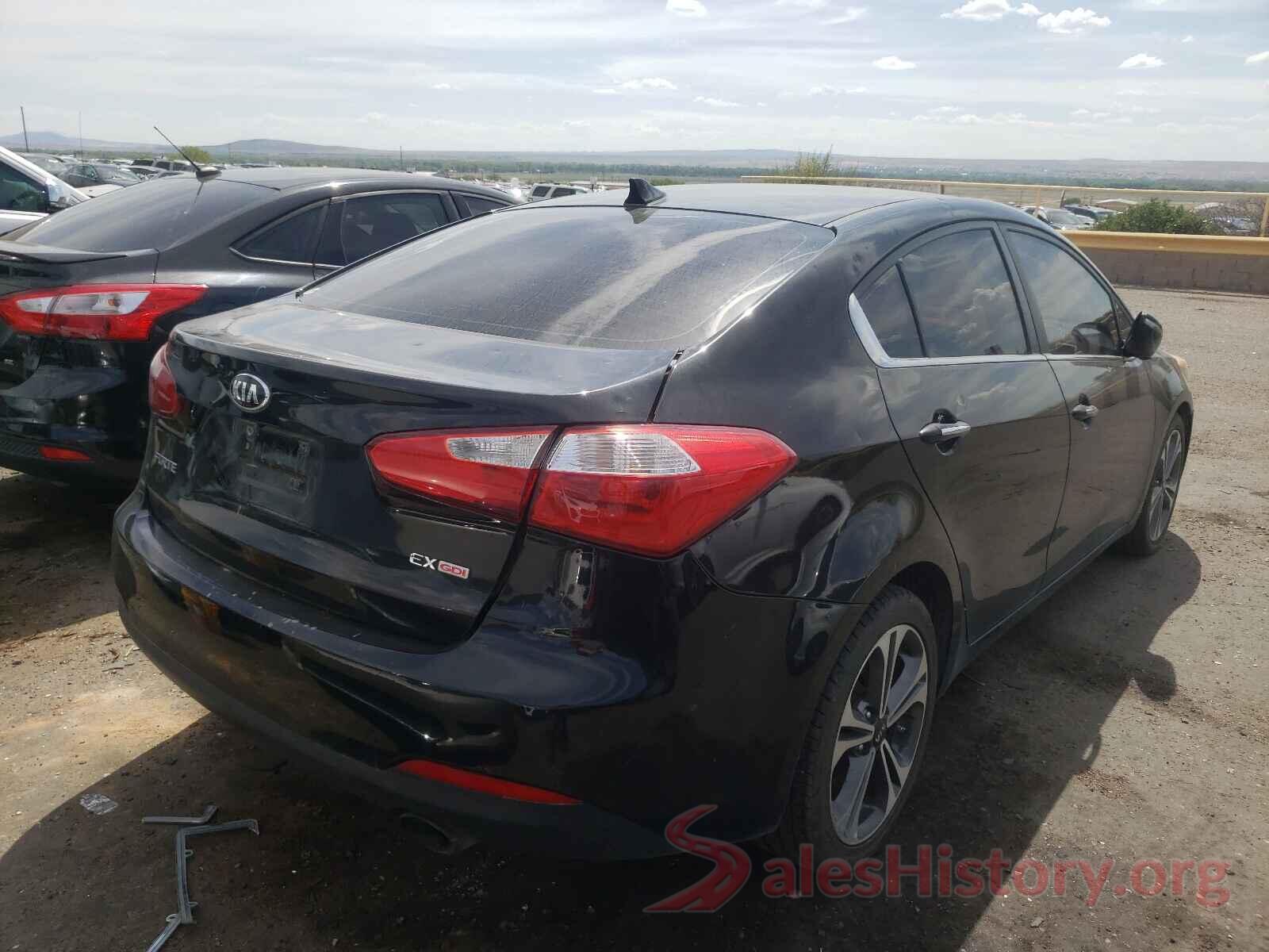 KNAFX4A8XG5450640 2016 KIA FORTE