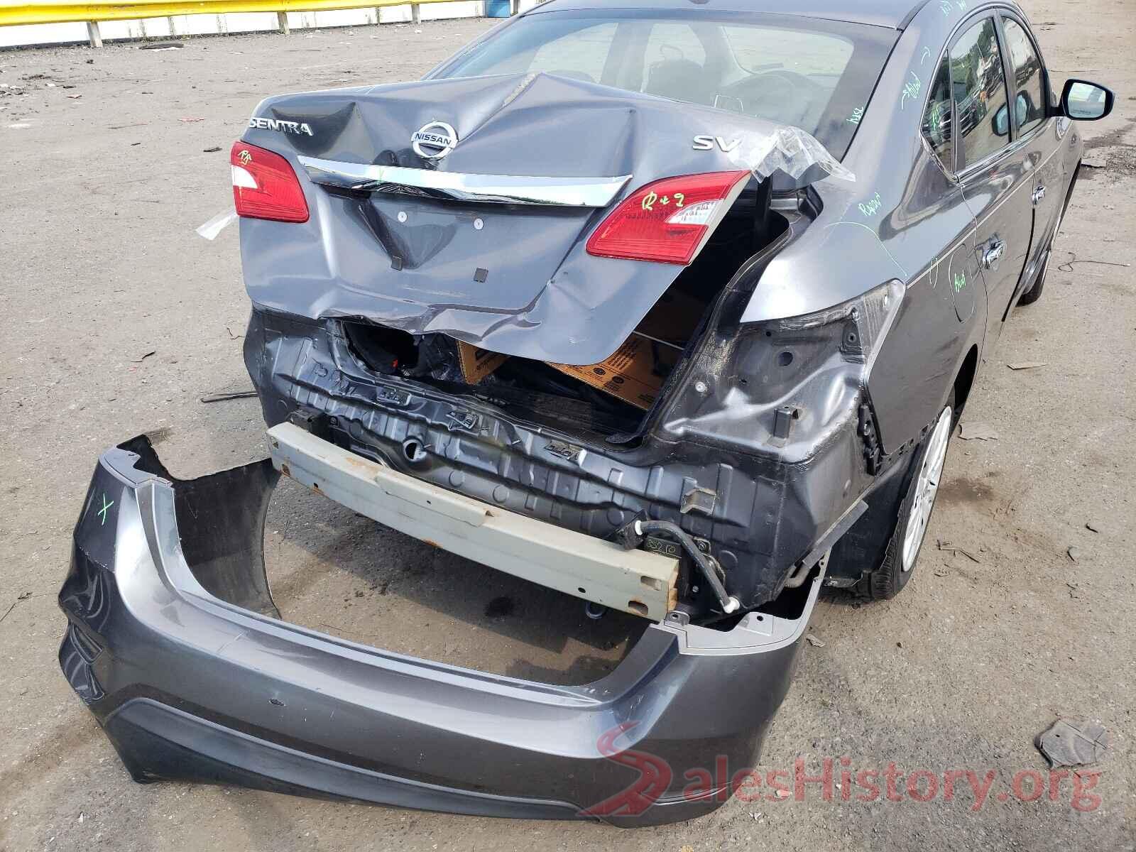 3N1AB7APXGL661375 2016 NISSAN SENTRA