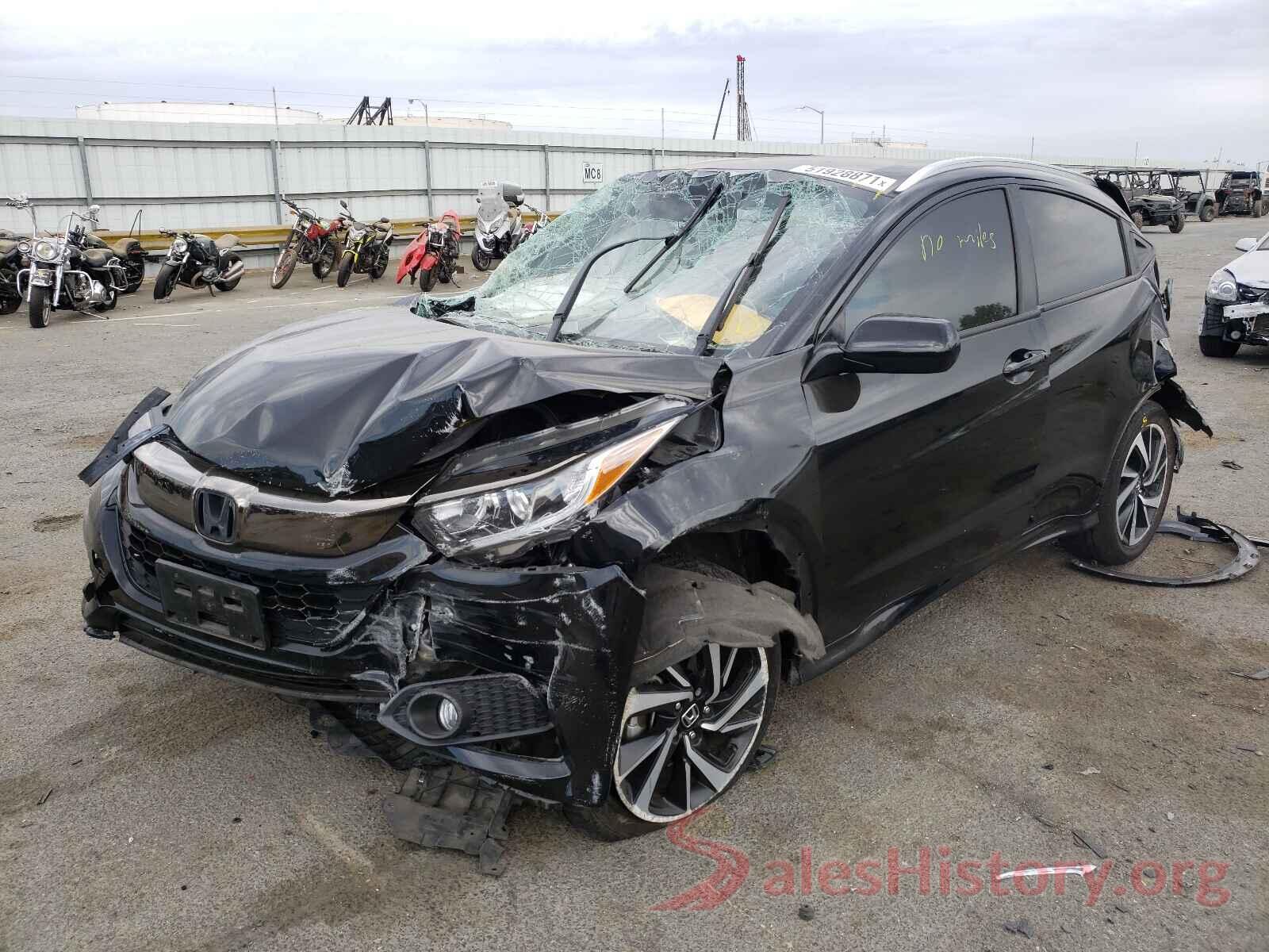 3CZRU5H16KG702676 2019 HONDA HR-V