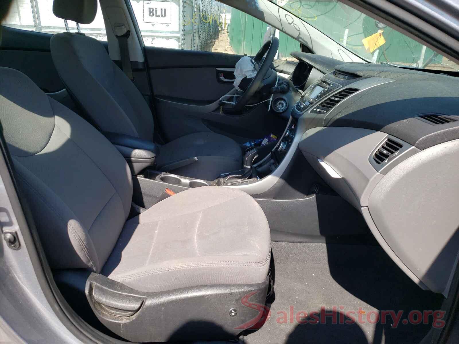 5NPDH4AE4GH763776 2016 HYUNDAI ELANTRA