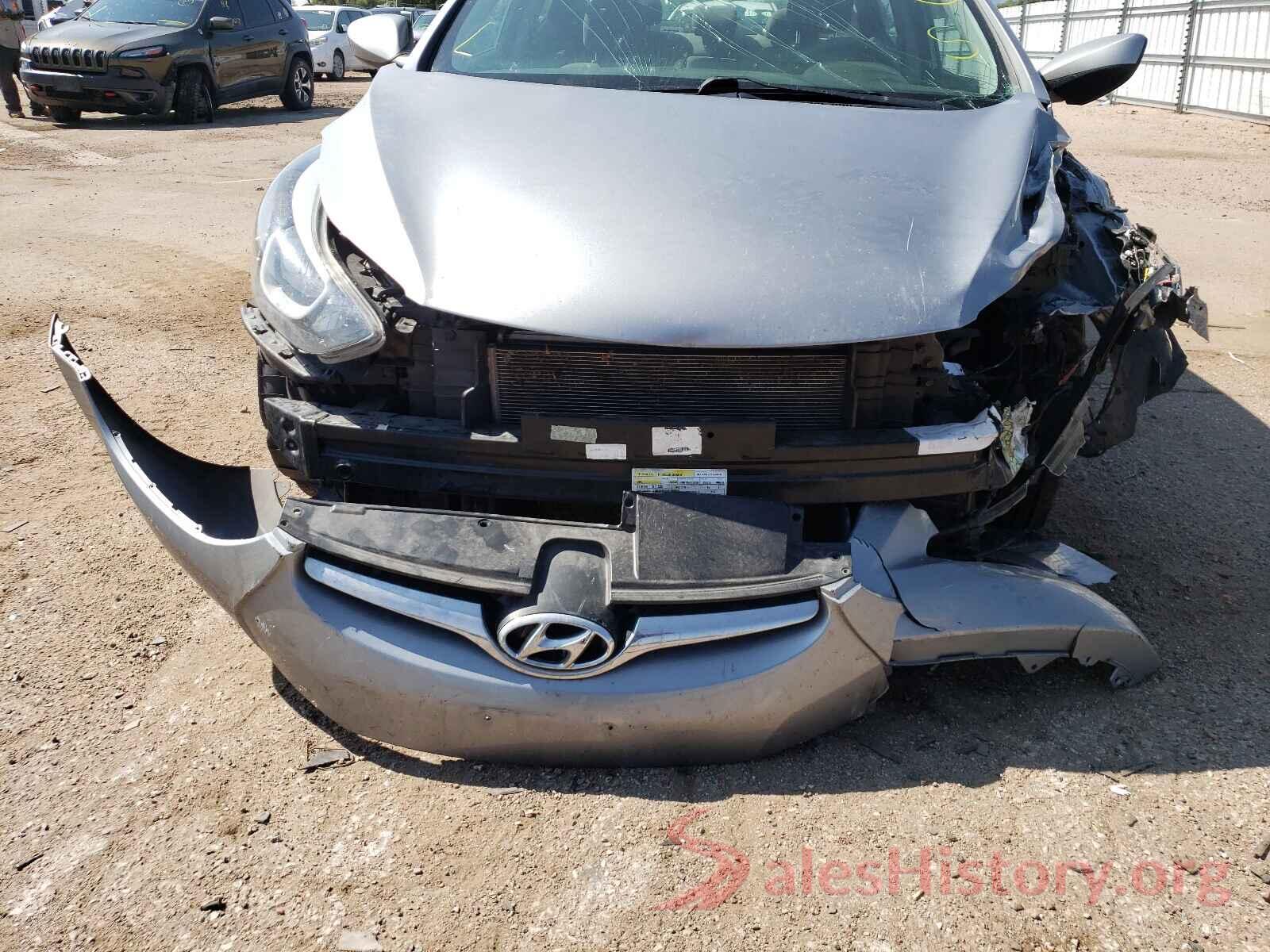 5NPDH4AE4GH763776 2016 HYUNDAI ELANTRA