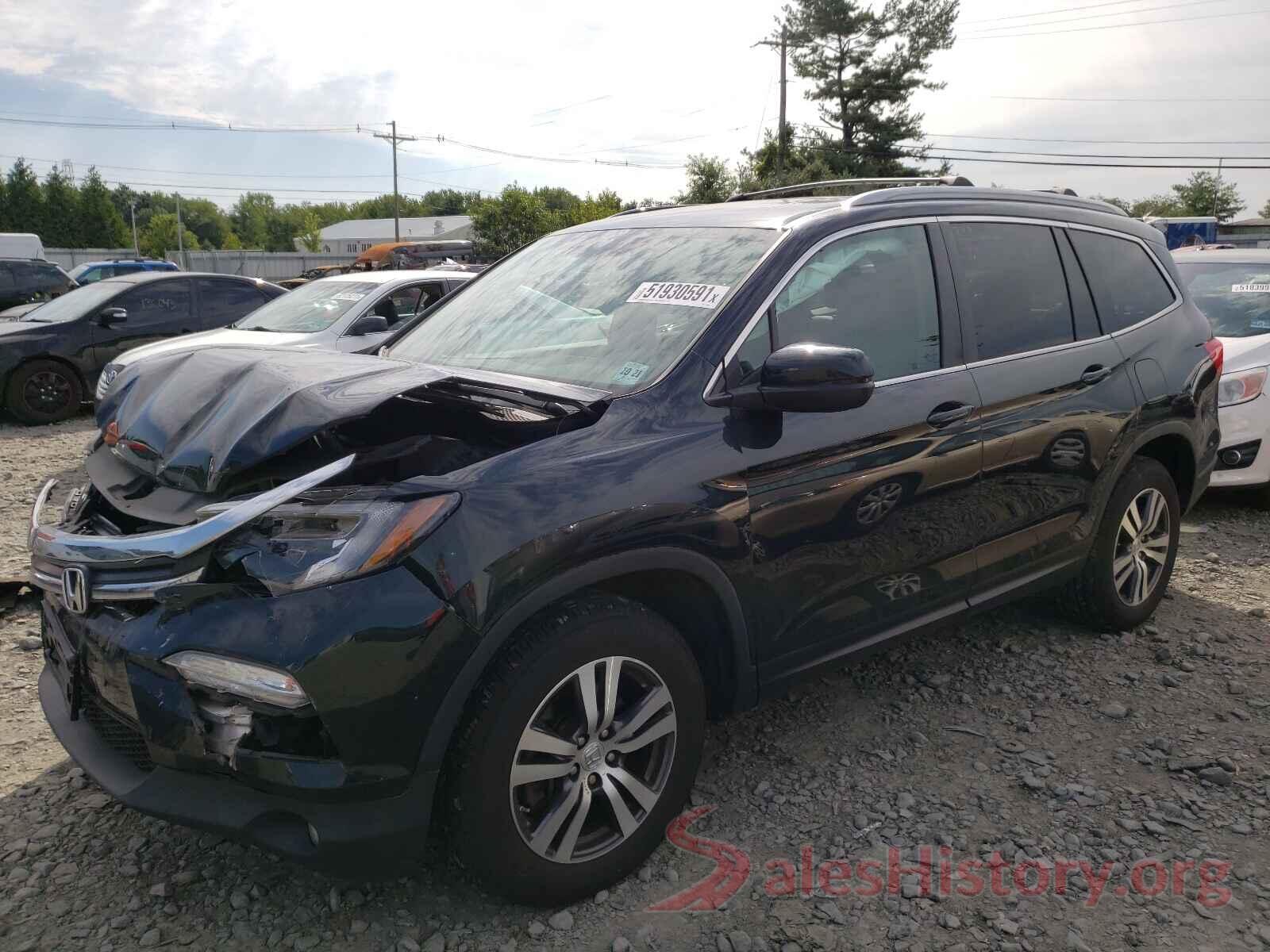 5FNYF6H58GB115980 2016 HONDA PILOT