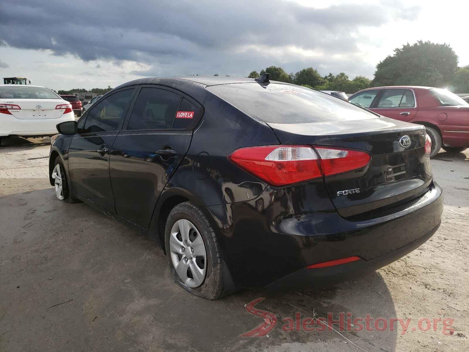 KNAFK4A65G5552117 2016 KIA FORTE