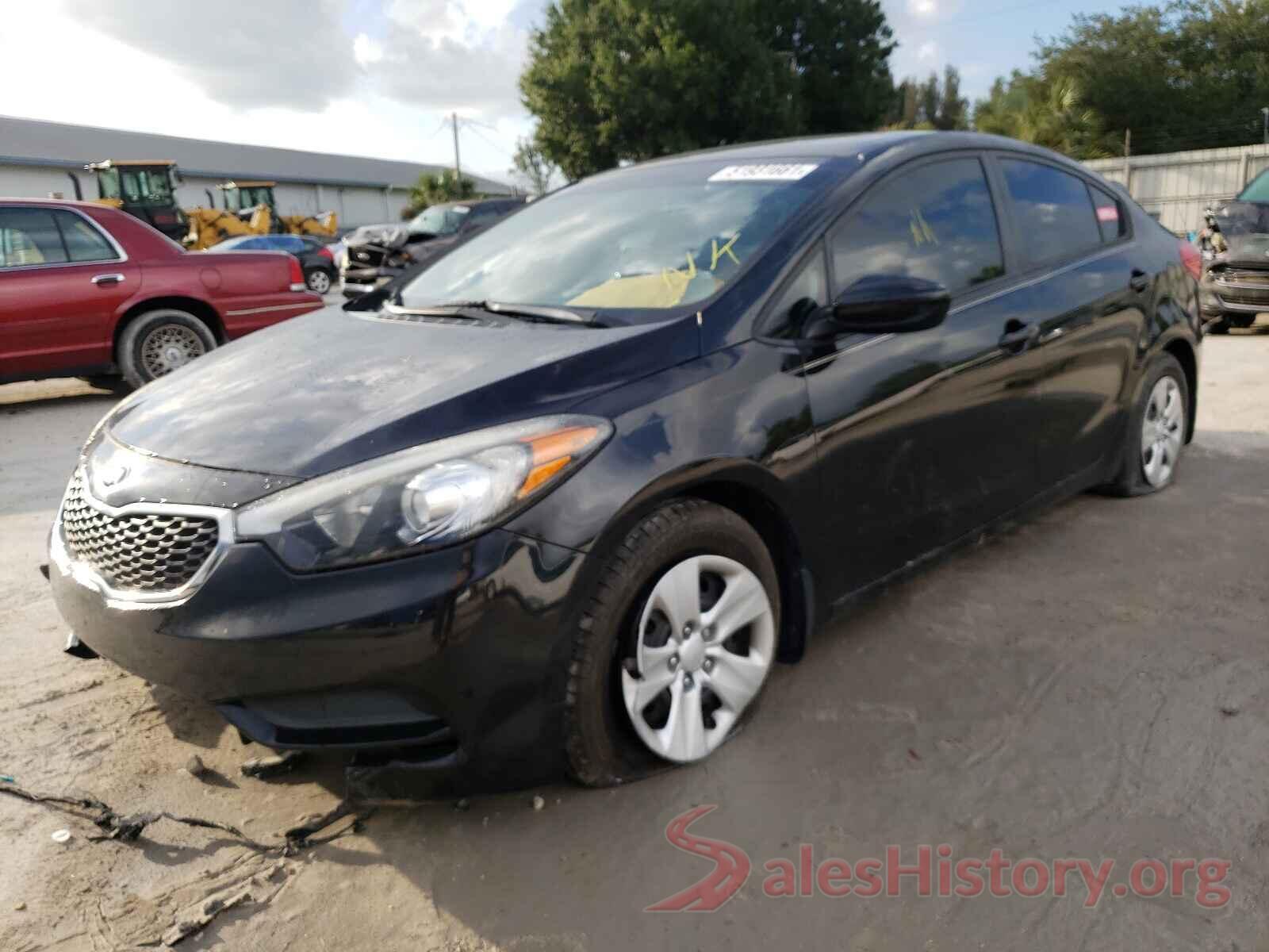 KNAFK4A65G5552117 2016 KIA FORTE