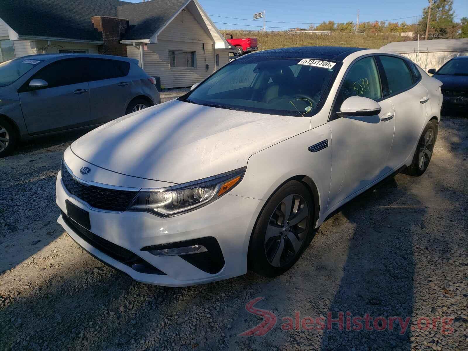 5XXGT4L37KG364257 2019 KIA OPTIMA