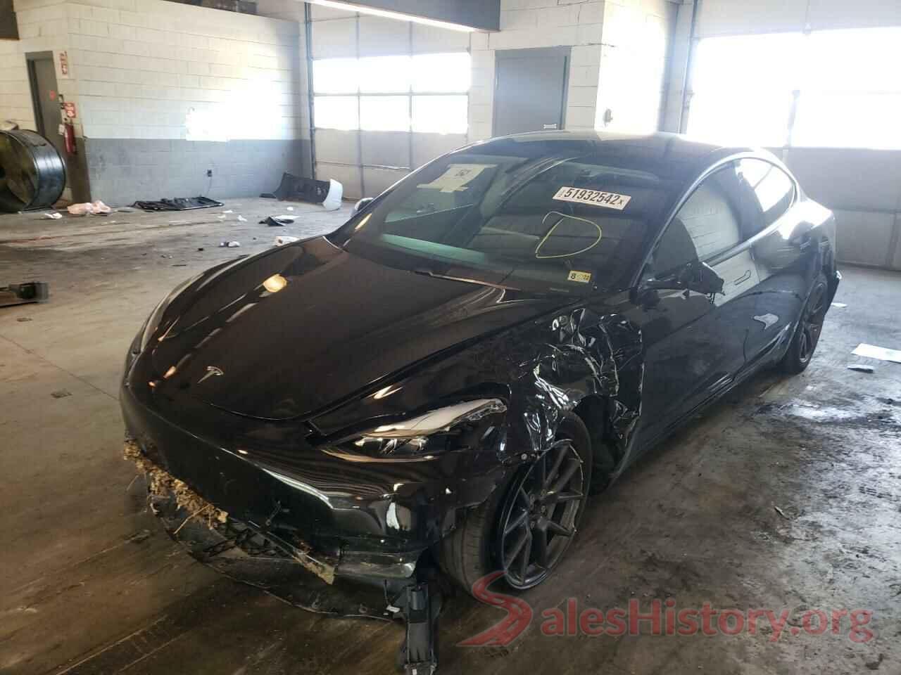 5YJ3E1EBXMF031438 2021 TESLA MODEL 3