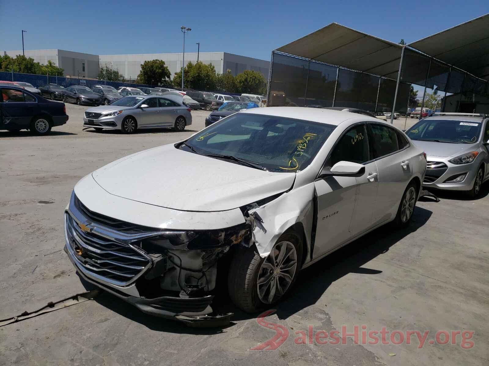 1G1ZD5ST2KF159045 2019 CHEVROLET MALIBU