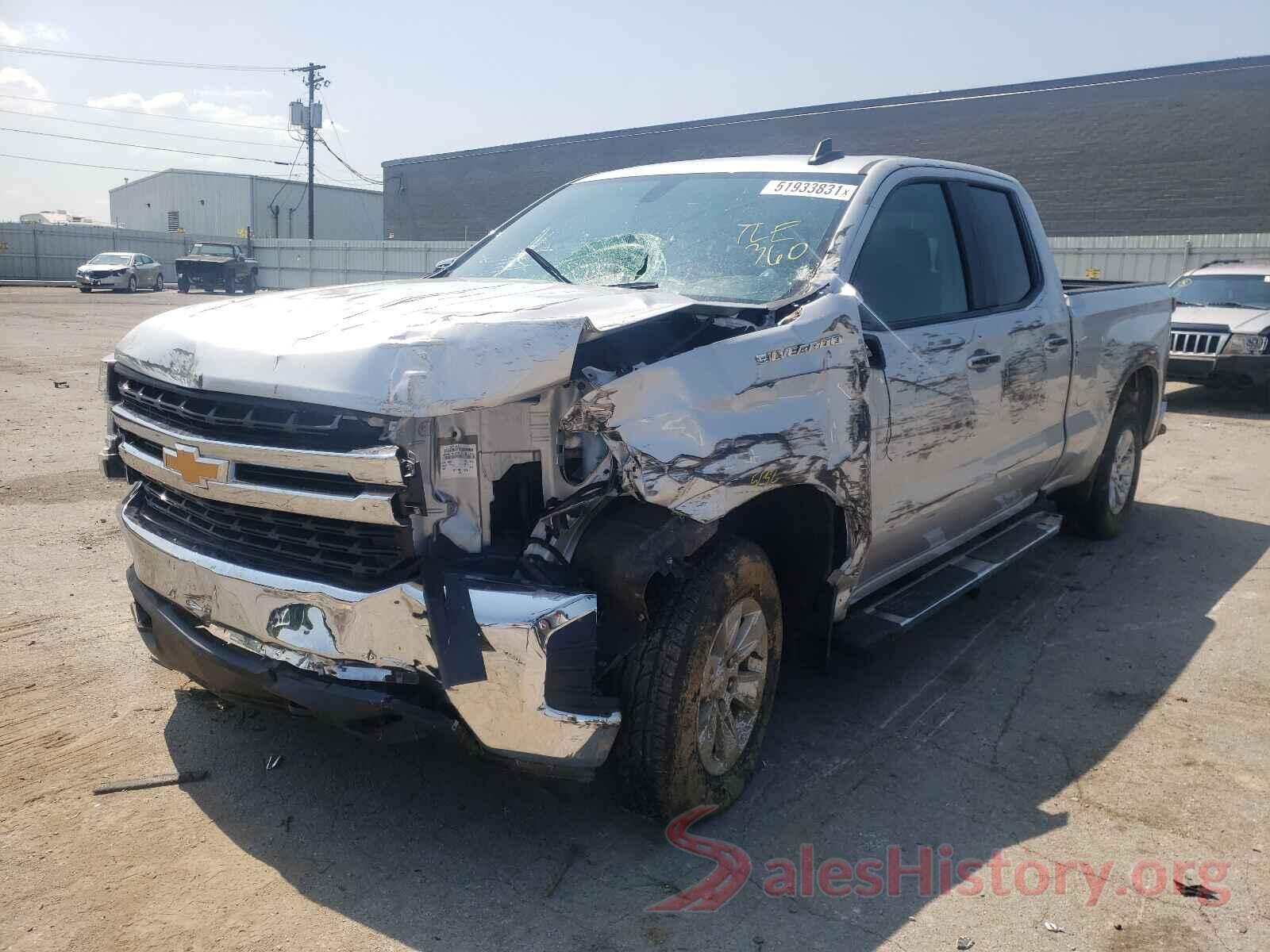 1GCRYDED0KZ195454 2019 CHEVROLET SILVERADO