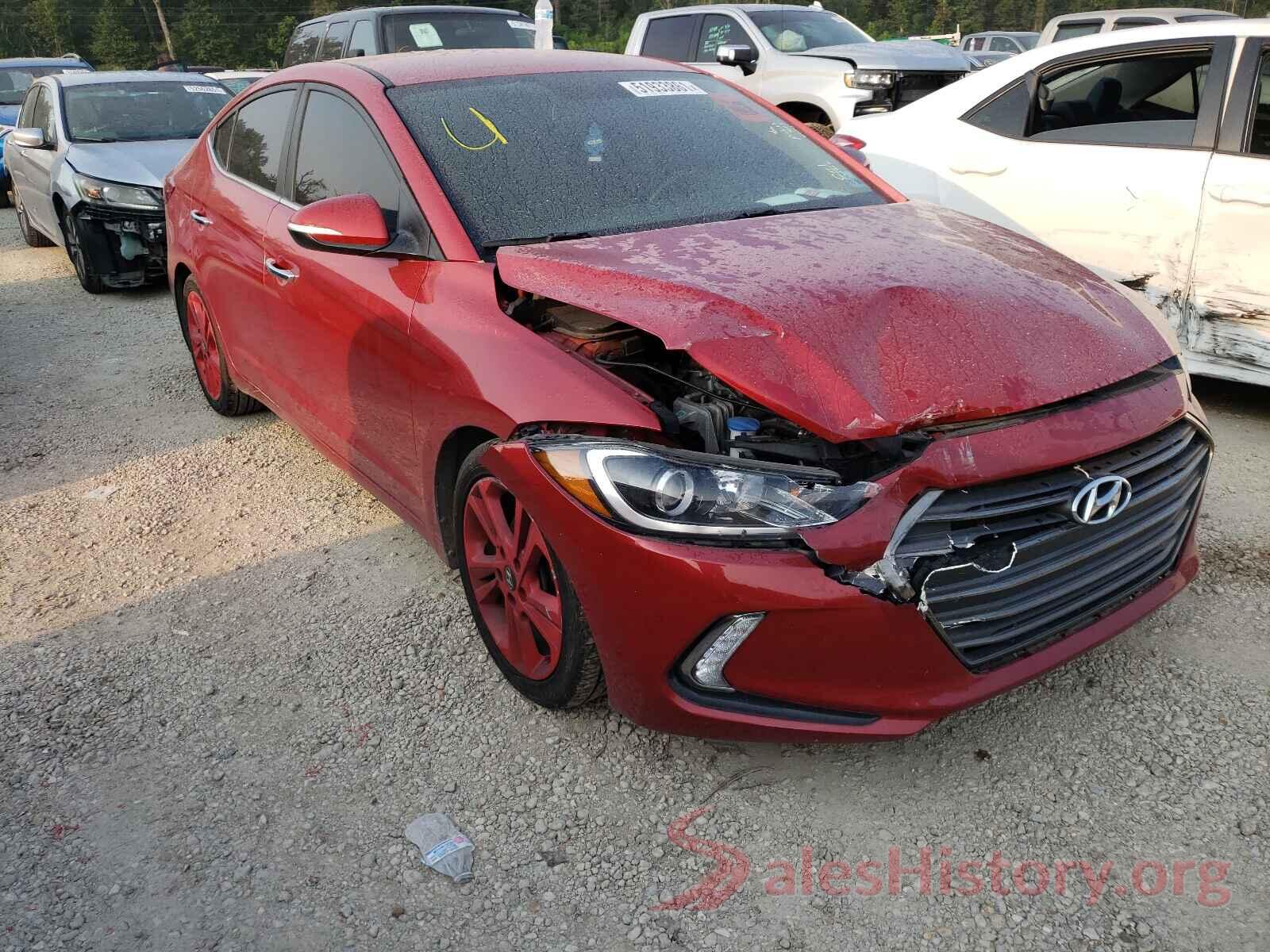 5NPD84LF4HH104040 2017 HYUNDAI ELANTRA