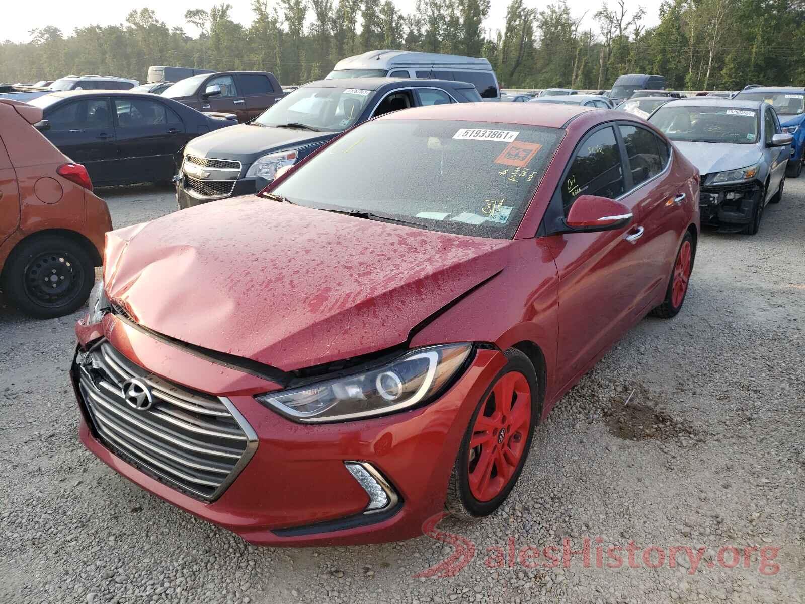 5NPD84LF4HH104040 2017 HYUNDAI ELANTRA