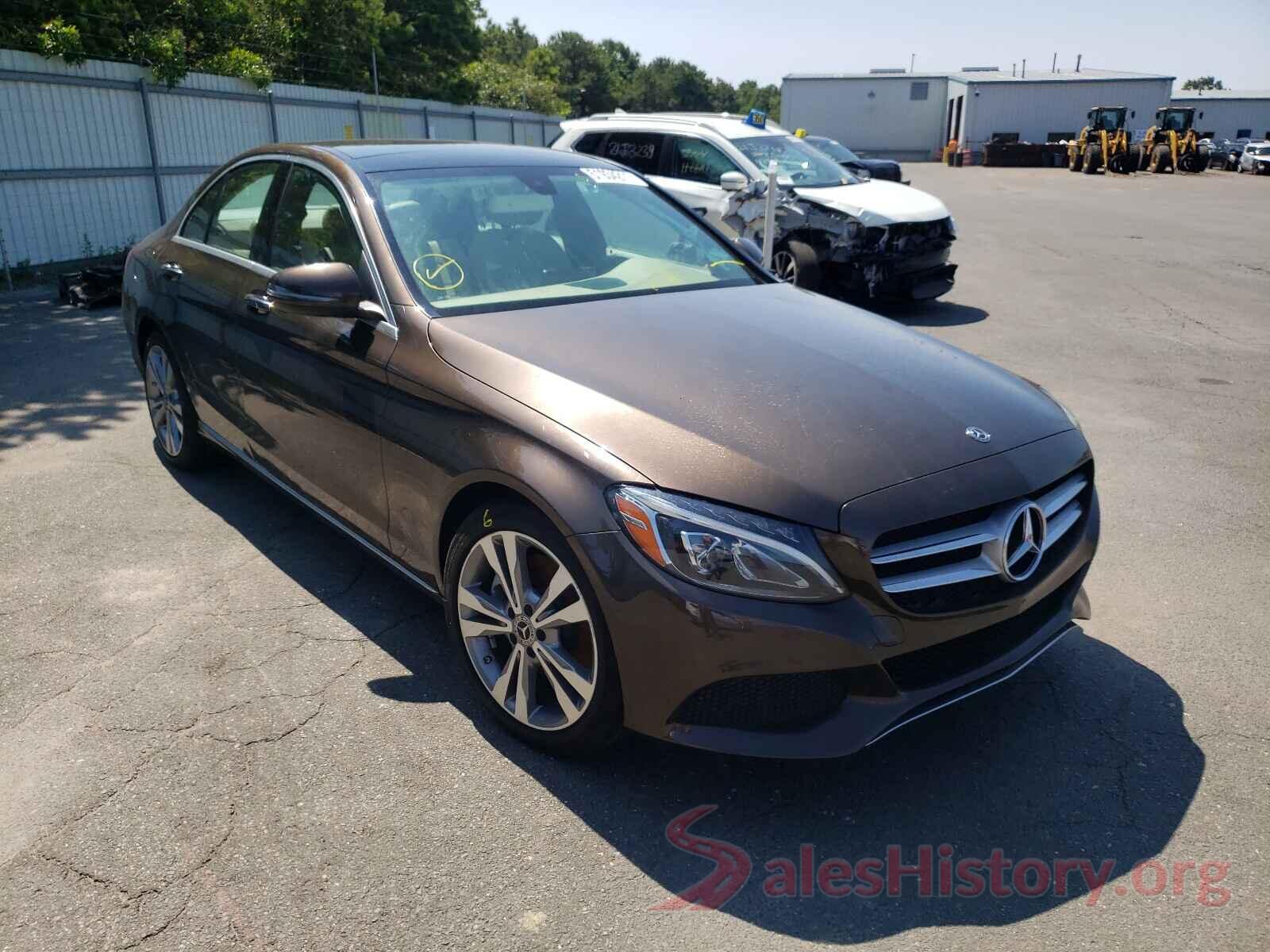 WDDWF4JB4JR403286 2018 MERCEDES-BENZ C-CLASS