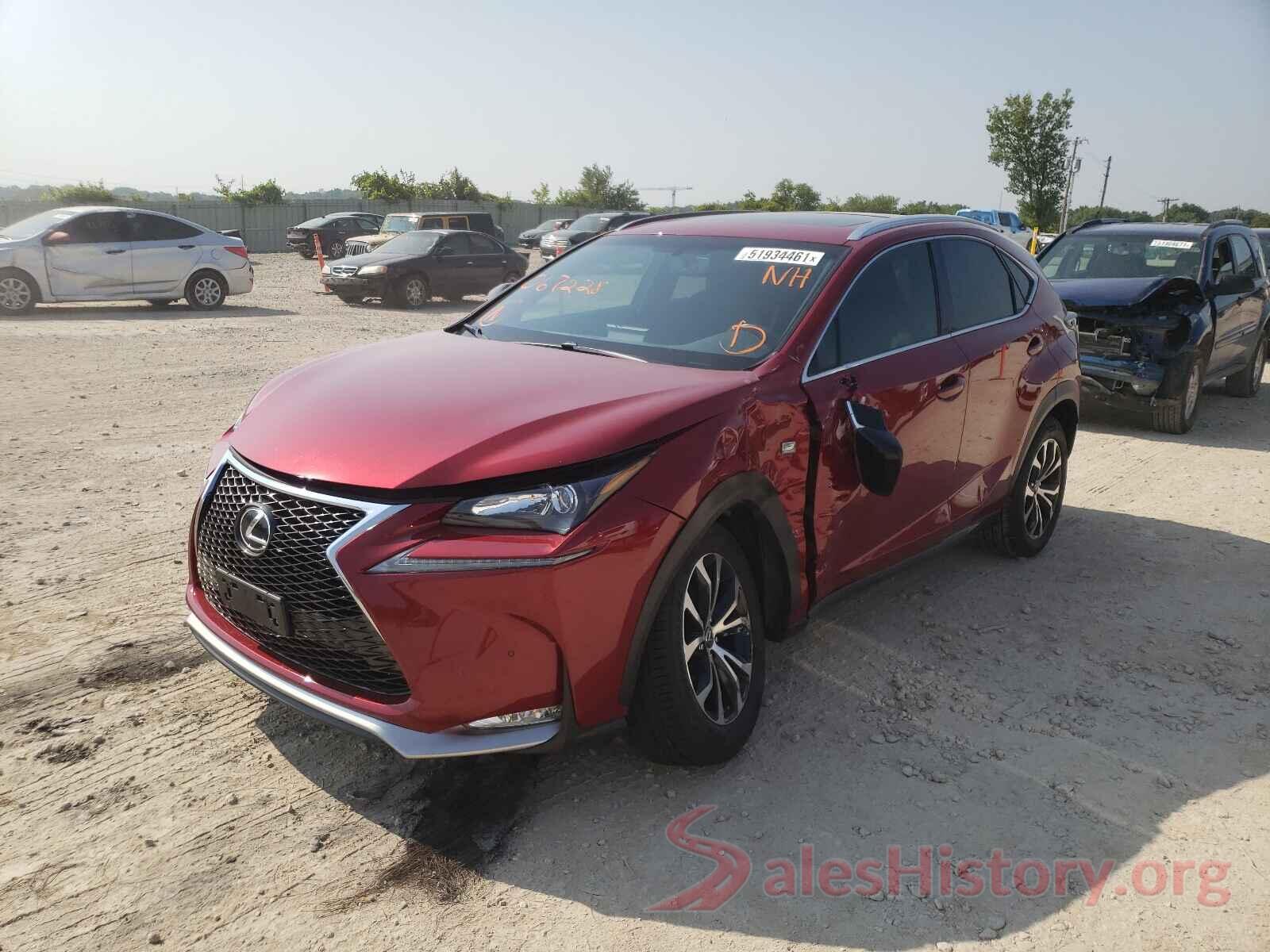 JTJBARBZ9G2067228 2016 LEXUS NX