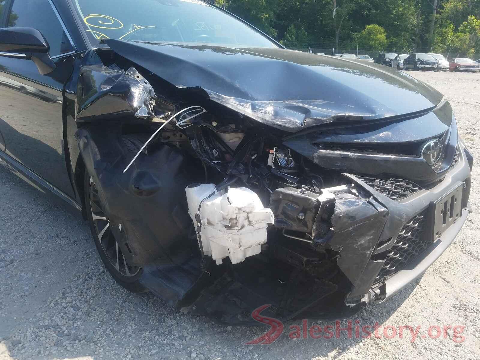 4T1B11HK0KU738910 2019 TOYOTA CAMRY