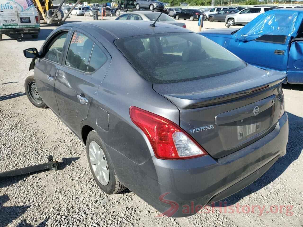 3N1CN7AP6KL863381 2019 NISSAN VERSA