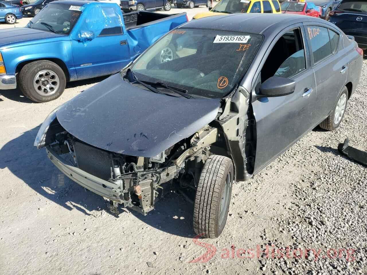 3N1CN7AP6KL863381 2019 NISSAN VERSA