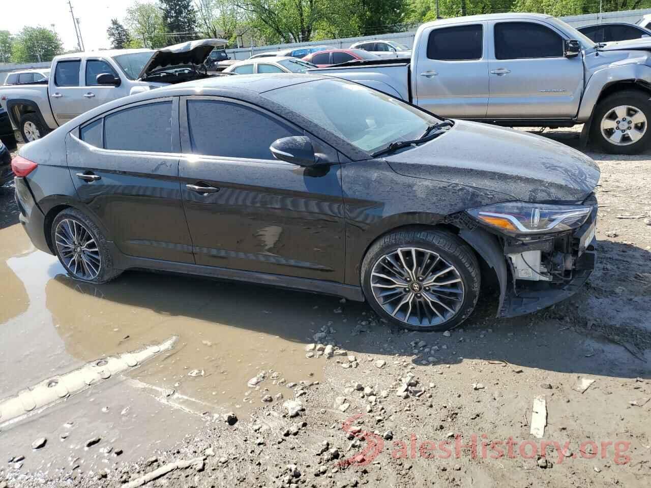 KMHD04LB4JU553858 2018 HYUNDAI ELANTRA