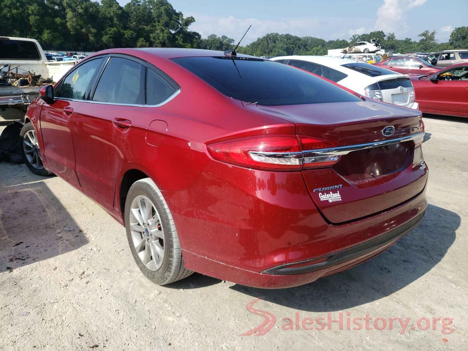 3FA6P0HD5HR250381 2017 FORD FUSION