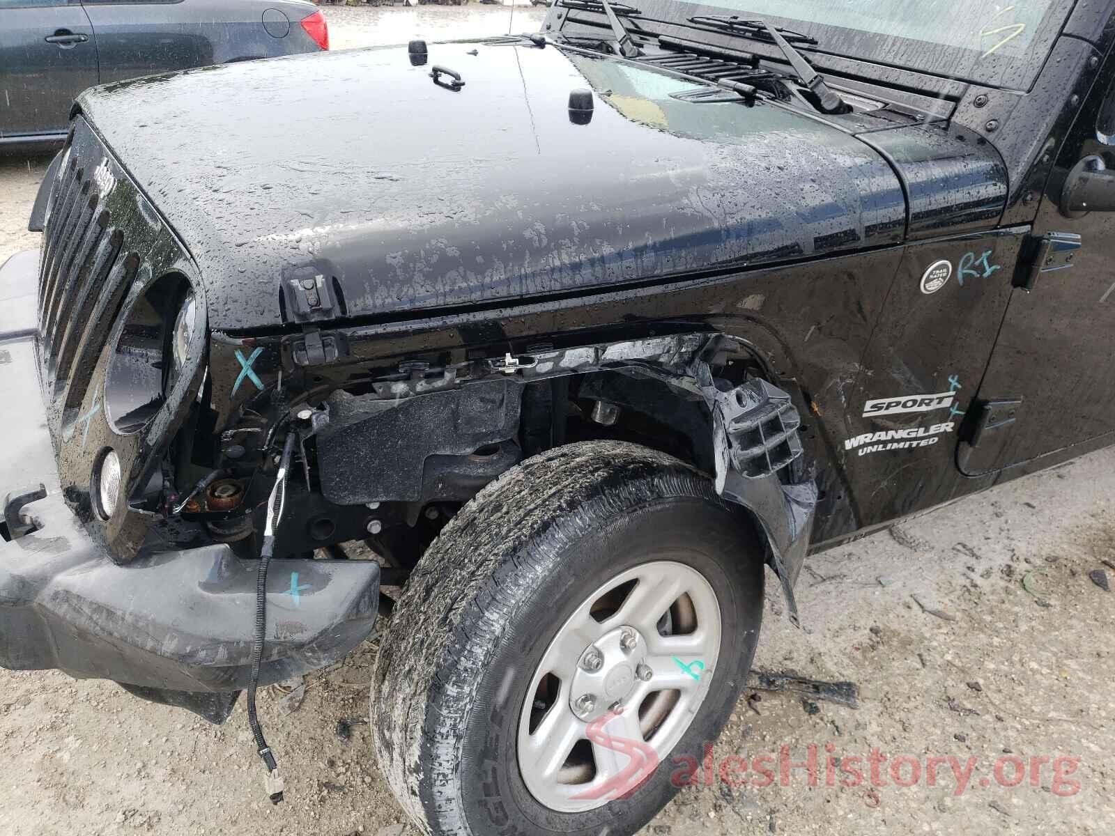 1C4BJWDG8HL749381 2017 JEEP WRANGLER