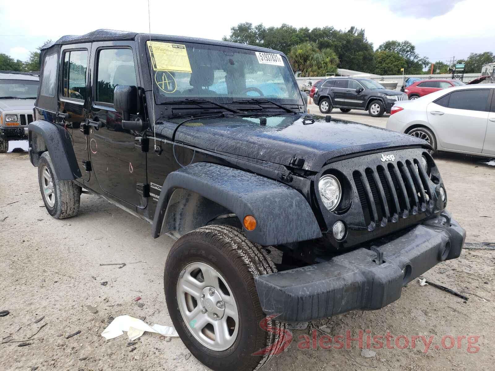 1C4BJWDG8HL749381 2017 JEEP WRANGLER