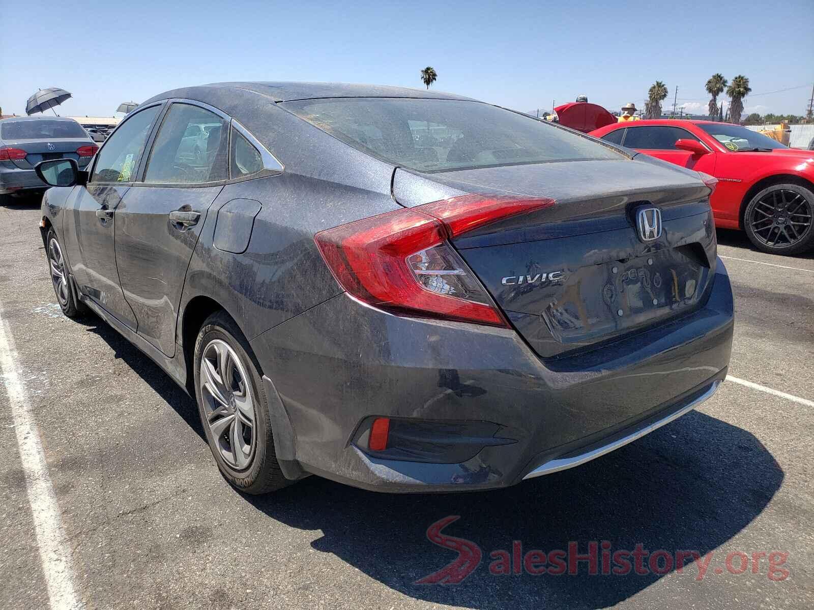 19XFC2F6XLE205295 2020 HONDA CIVIC