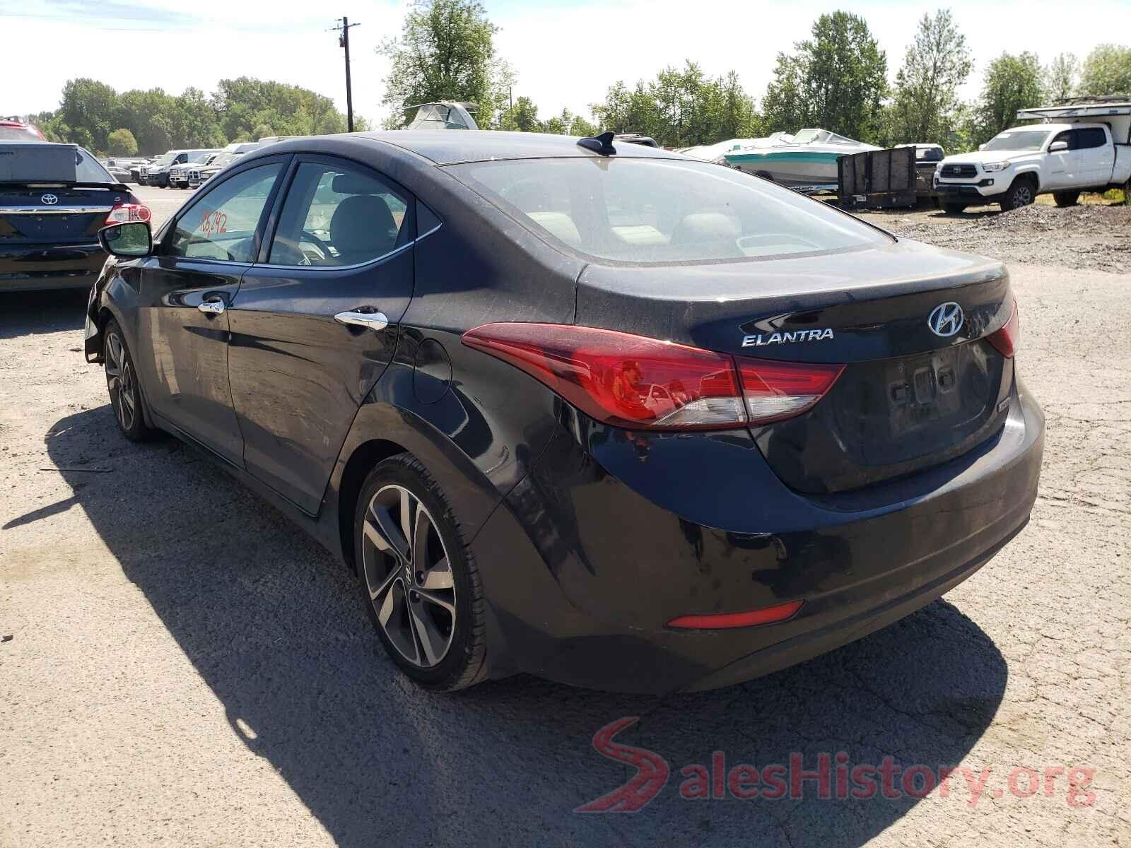 KMHDH4AE8GU475065 2016 HYUNDAI ELANTRA