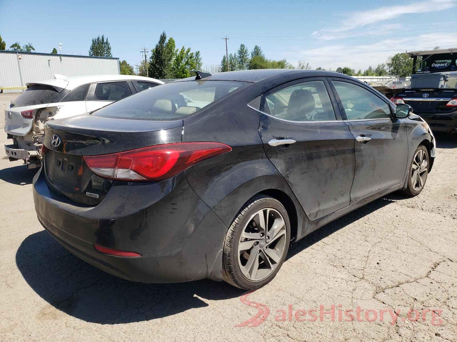 KMHDH4AE8GU475065 2016 HYUNDAI ELANTRA