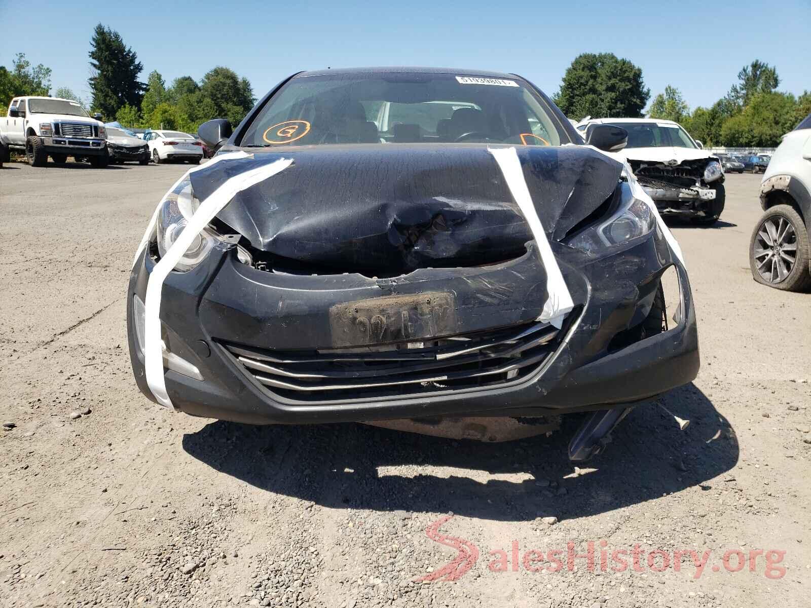 KMHDH4AE8GU475065 2016 HYUNDAI ELANTRA