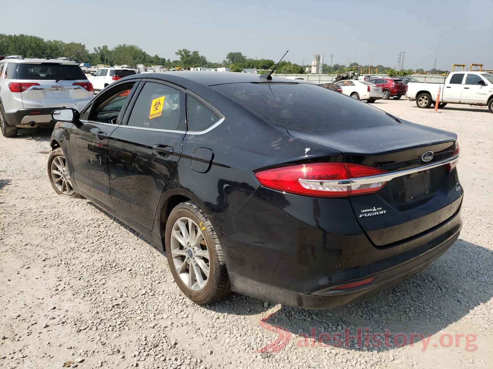 3FA6P0HD7HR349901 2017 FORD FUSION