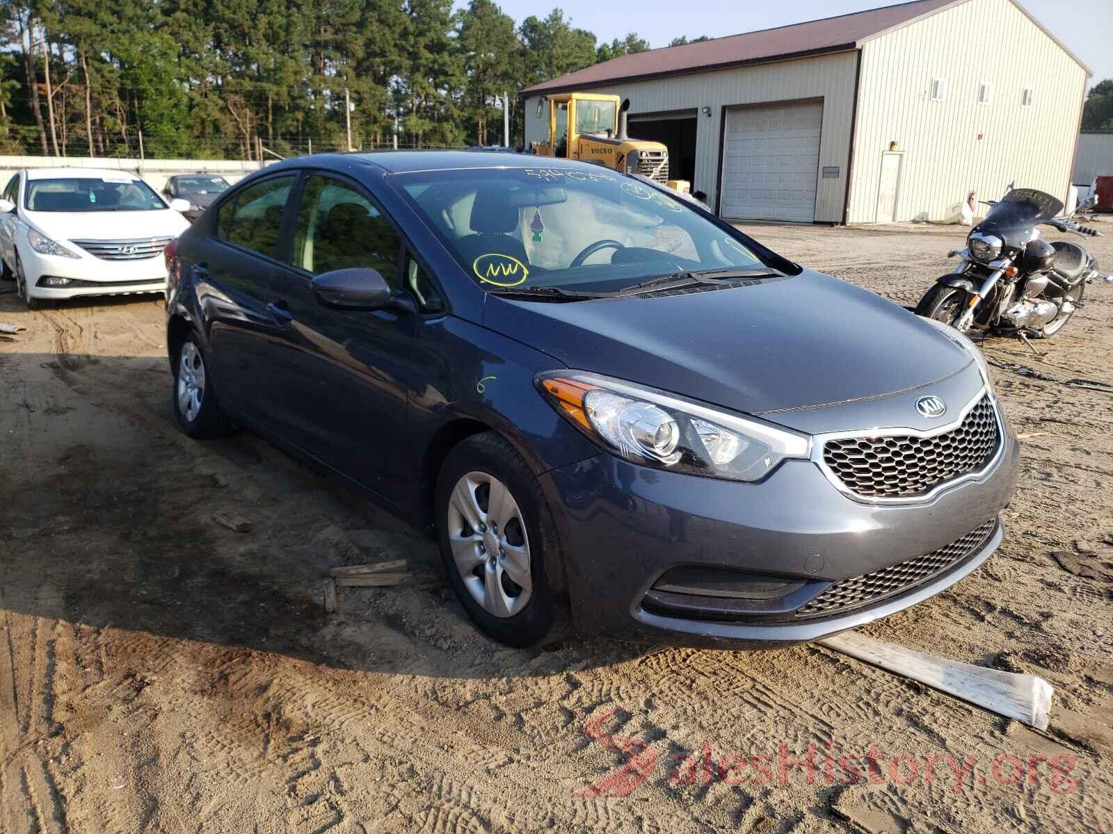 KNAFK4A62G5612368 2016 KIA FORTE