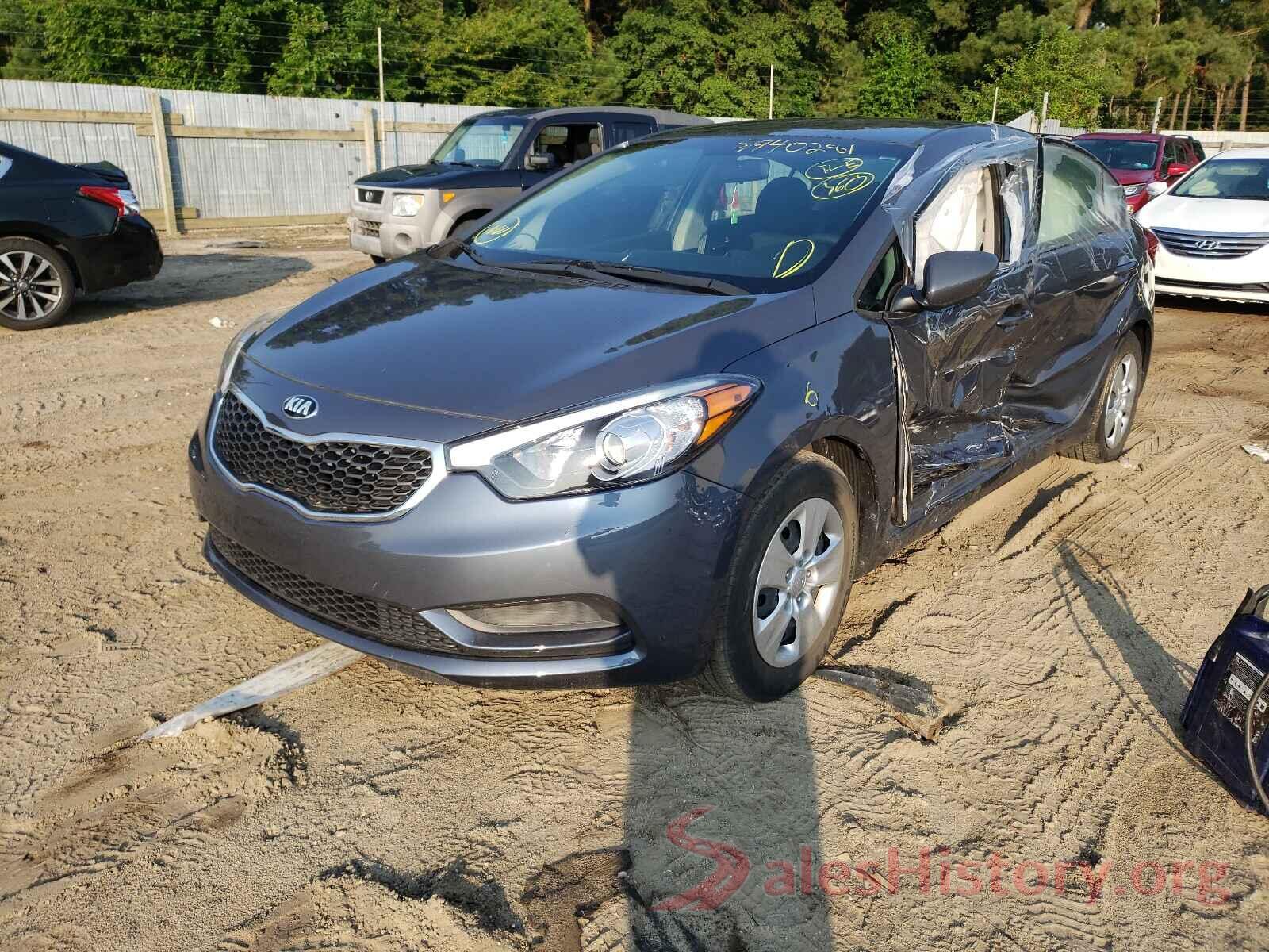 KNAFK4A62G5612368 2016 KIA FORTE