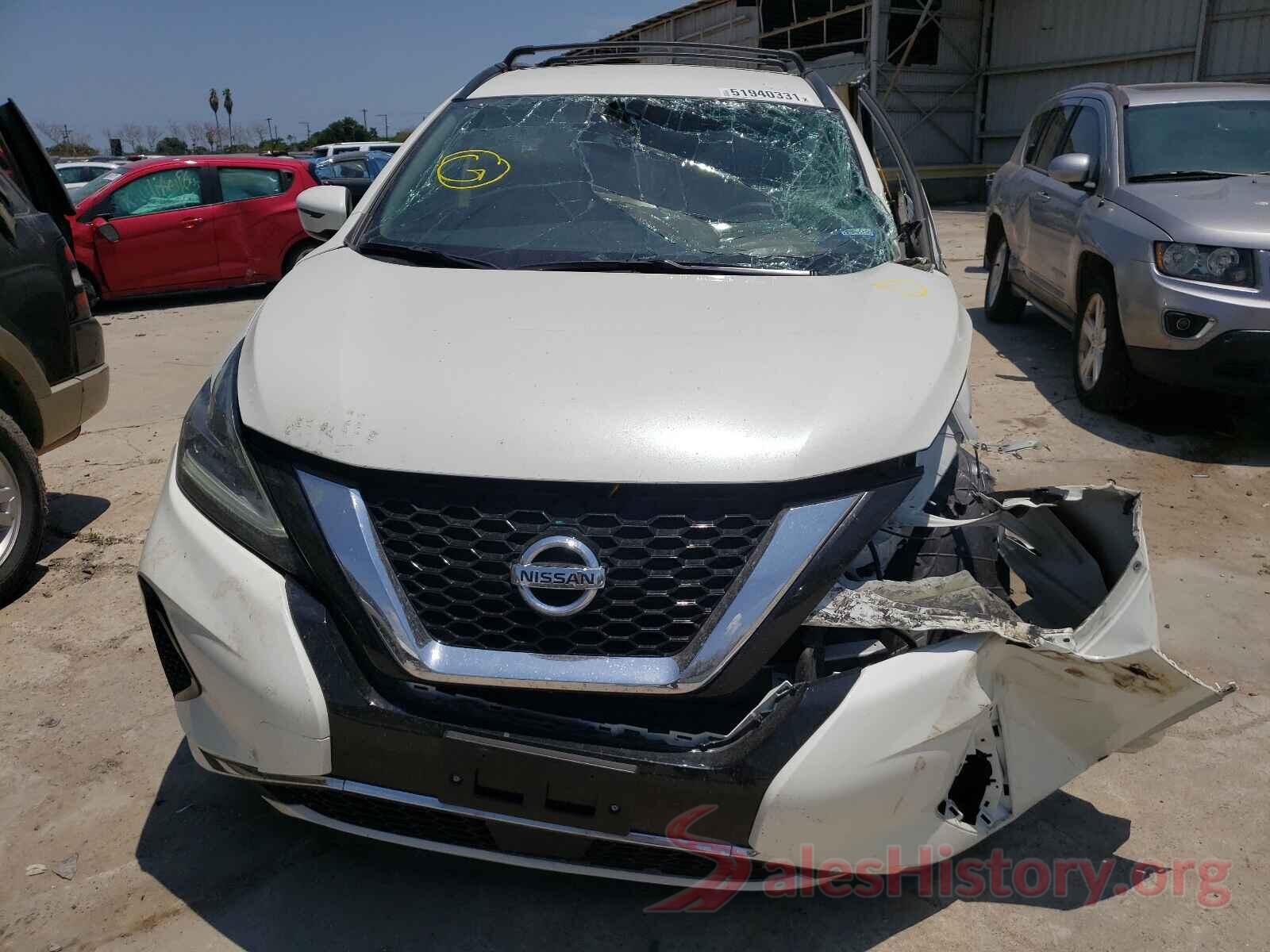 5N1AZ2BJ4LN119832 2020 NISSAN MURANO