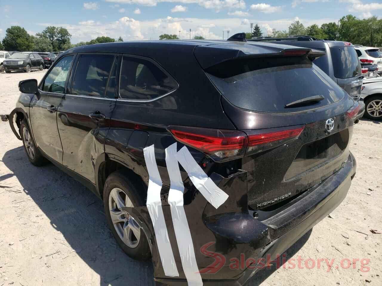 5TDCZRBHXLS016069 2020 TOYOTA HIGHLANDER