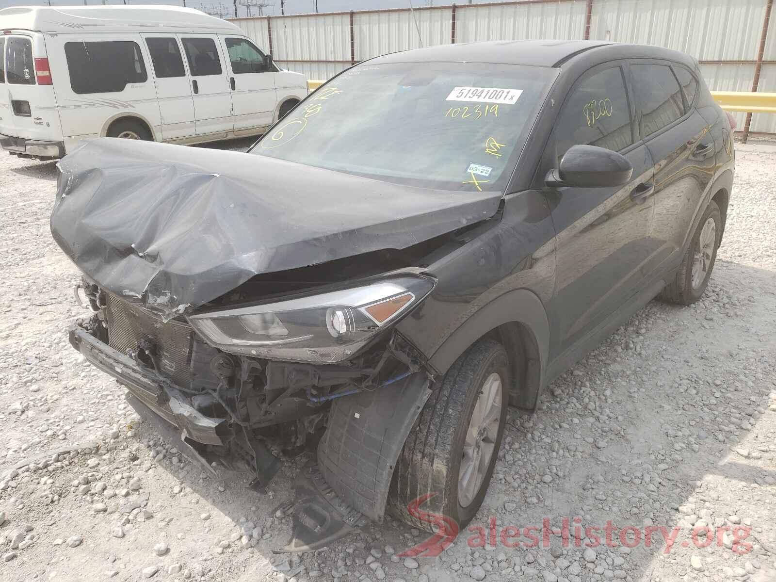 KM8J23A44GU102319 2016 HYUNDAI TUCSON