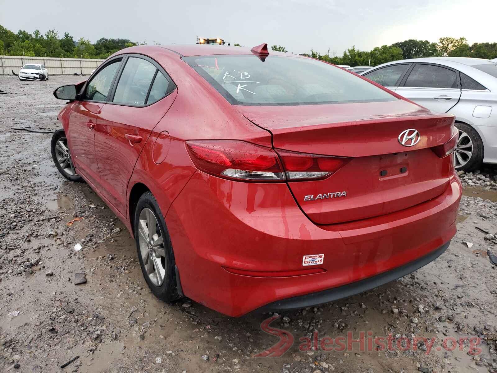 5NPD84LF0HH156023 2017 HYUNDAI ELANTRA