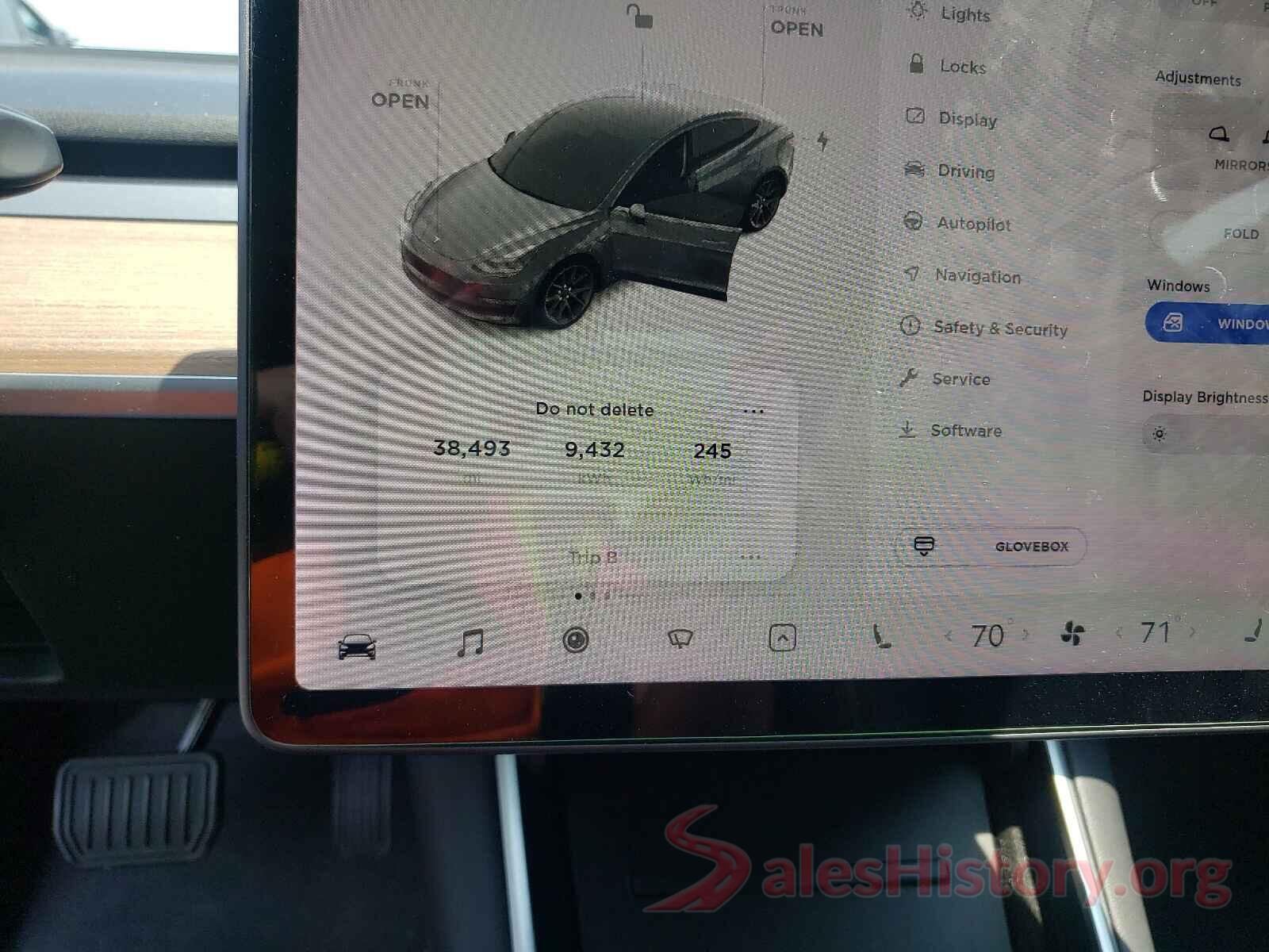 5YJ3E1EA0LF495523 2020 TESLA MODEL 3