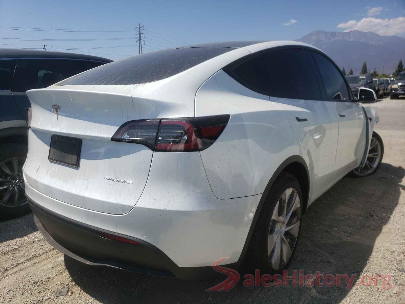 5YJYGDEE0LF015274 2020 TESLA MODEL Y