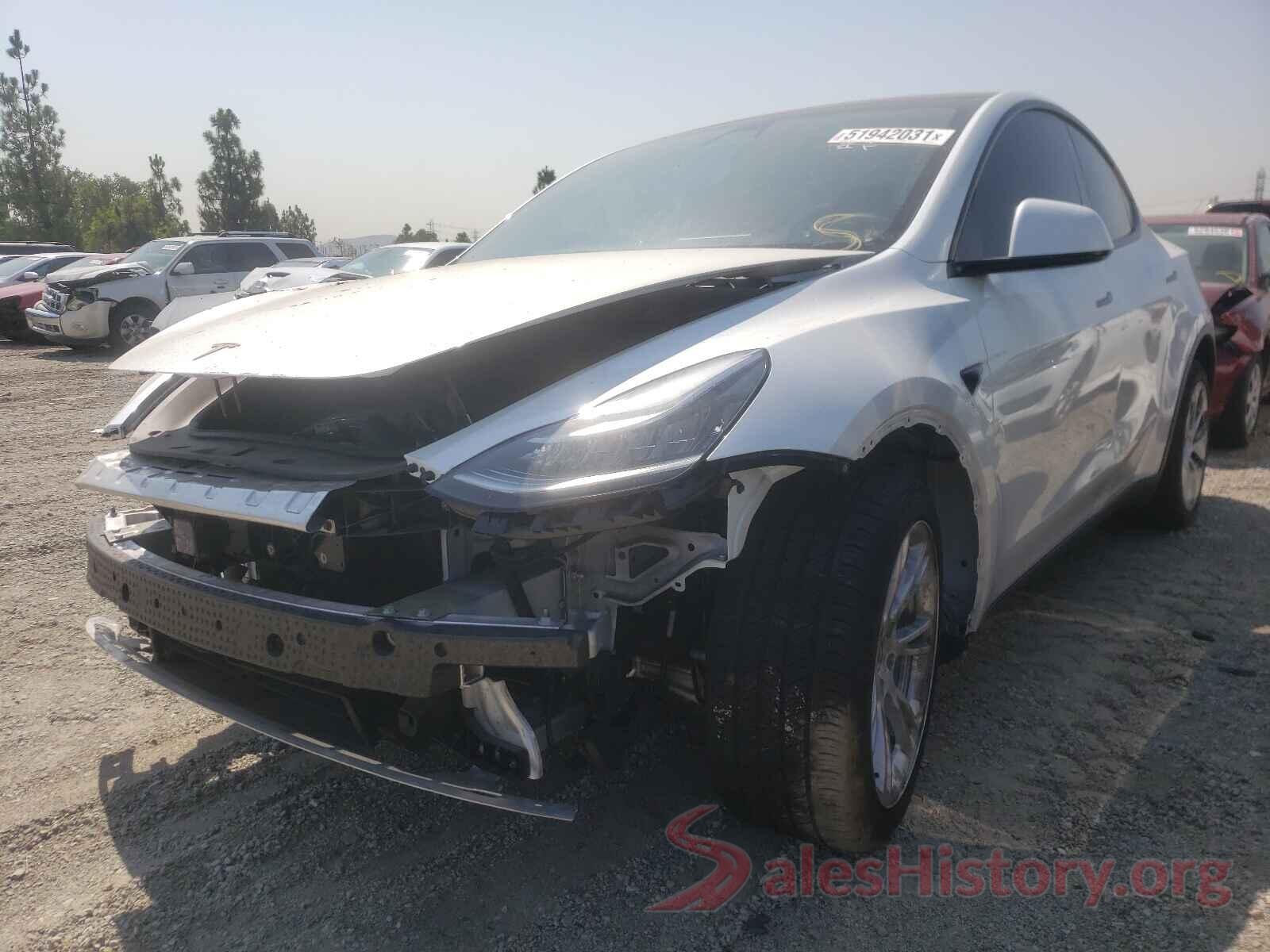 5YJYGDEE0LF015274 2020 TESLA MODEL Y