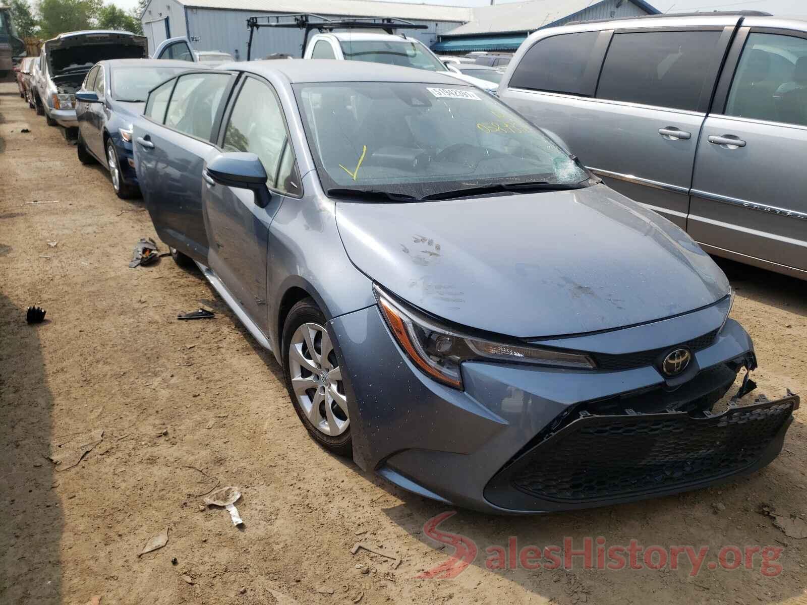 JTDEPRAE8LJ058937 2020 TOYOTA COROLLA