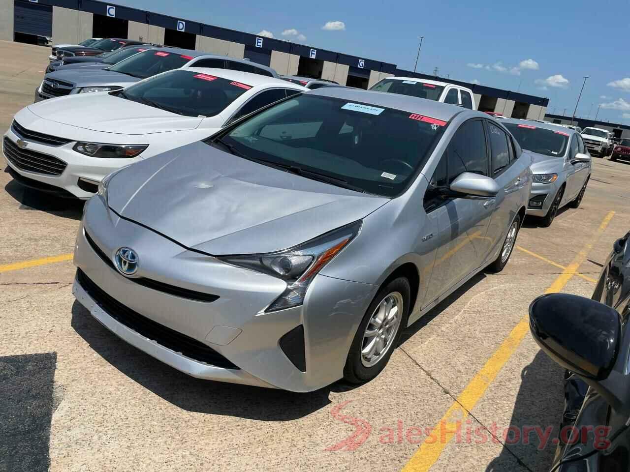 JTDKARFU1G3015300 2016 TOYOTA PRIUS