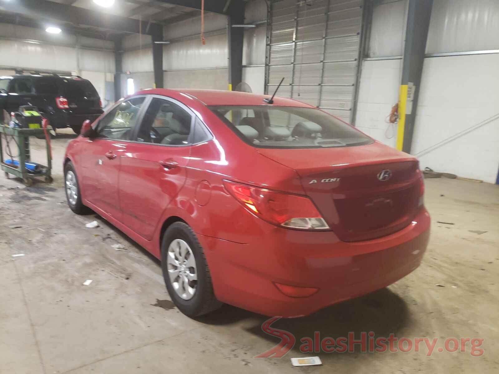 KMHCT4AE9GU016038 2016 HYUNDAI ACCENT