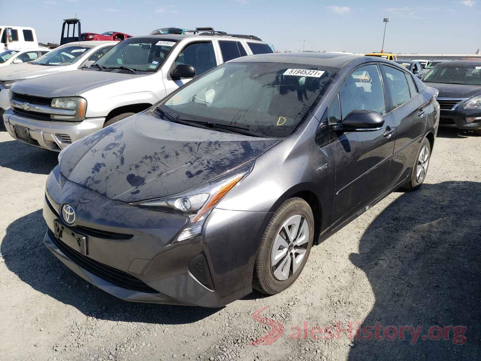 JTDKARFU9G3023984 2016 TOYOTA PRIUS