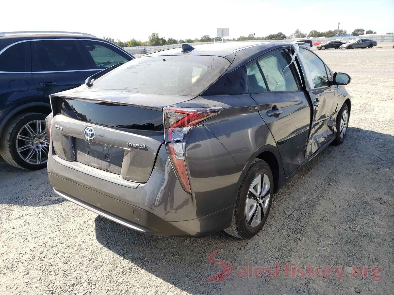 JTDKARFU9G3023984 2016 TOYOTA PRIUS