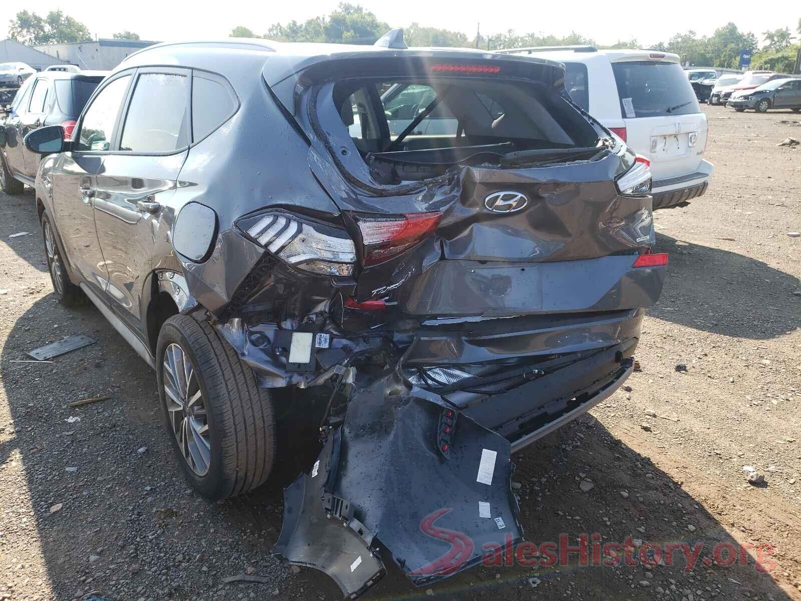 KM8J3CAL0KU036607 2019 HYUNDAI TUCSON