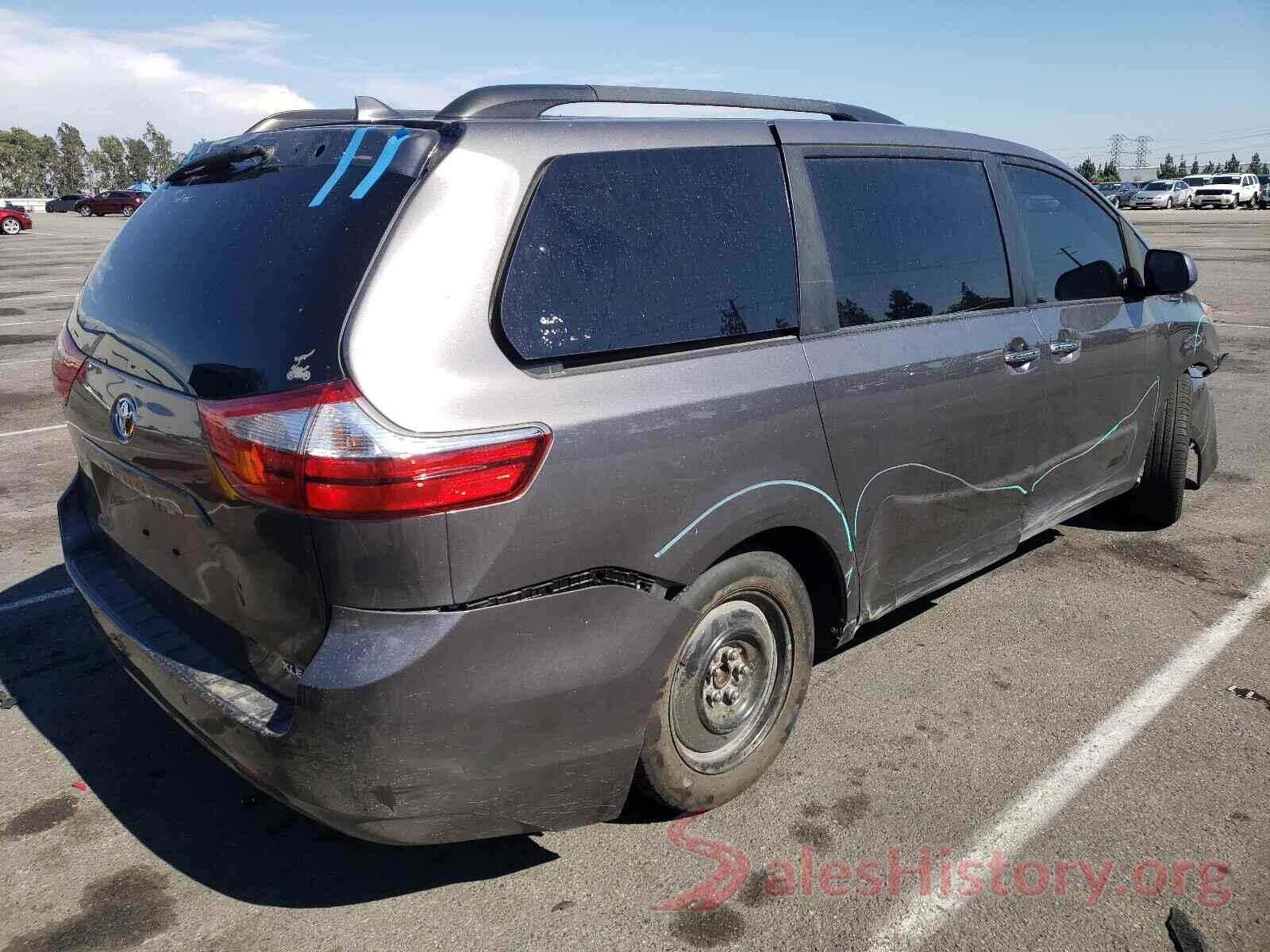 5TDYZ3DC4JS915849 2018 TOYOTA SIENNA