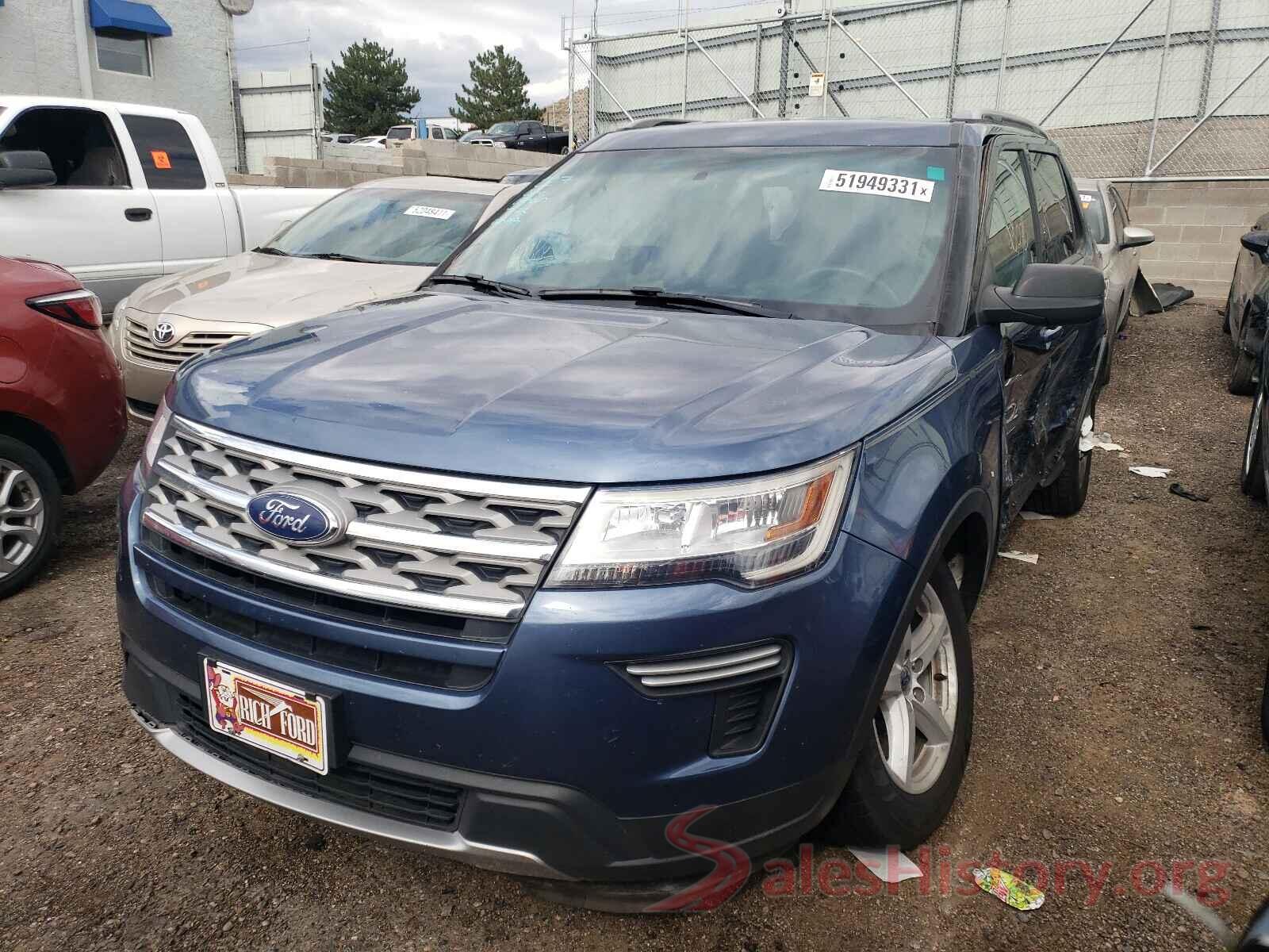 1FM5K7D83JGA25424 2018 FORD EXPLORER