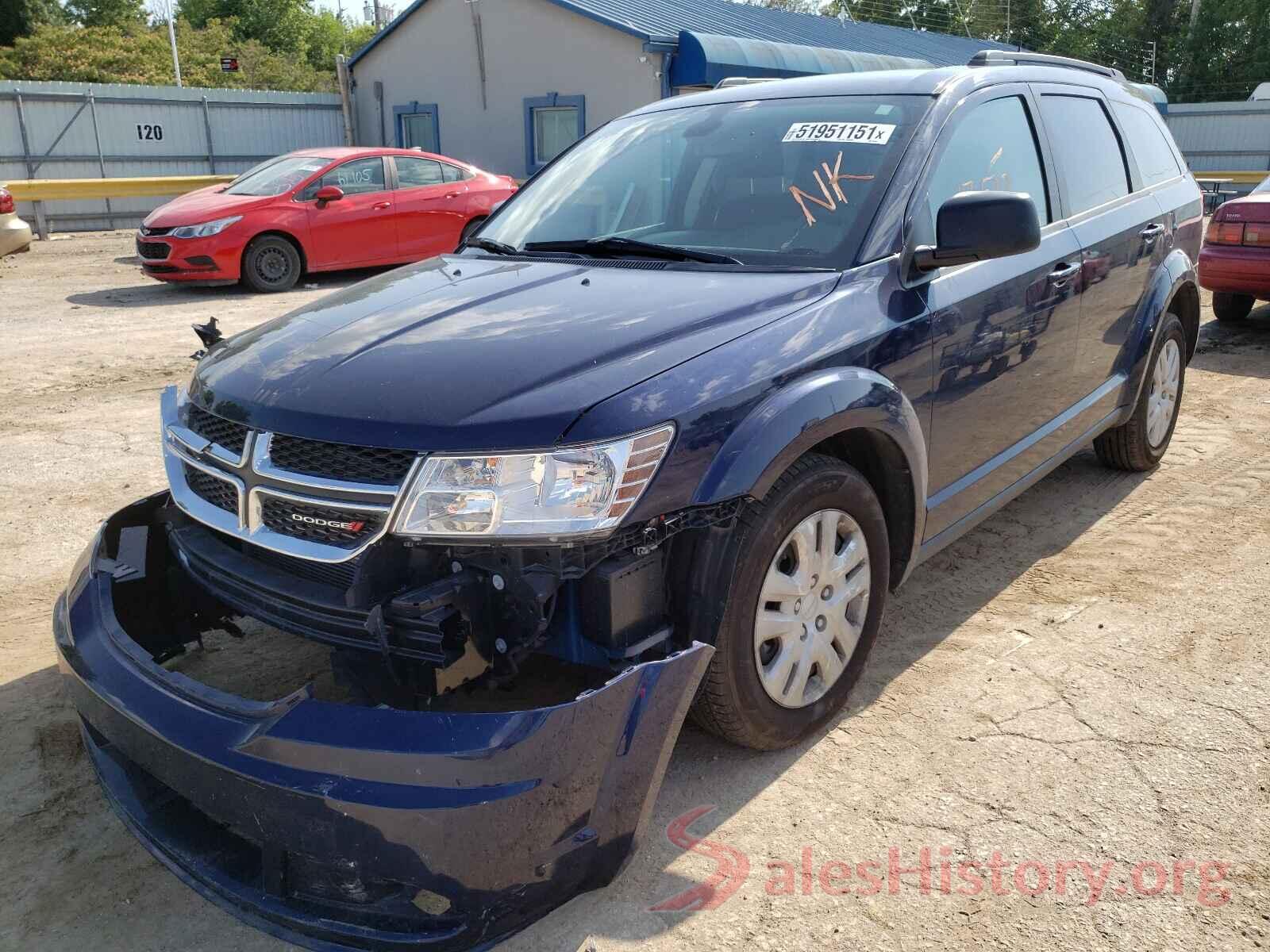 3C4PDCABXKT870428 2019 DODGE JOURNEY